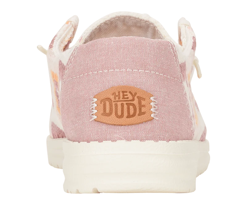 Hey Dude Wendy Cottage Häkelmokassin für Damen | Zartrosa