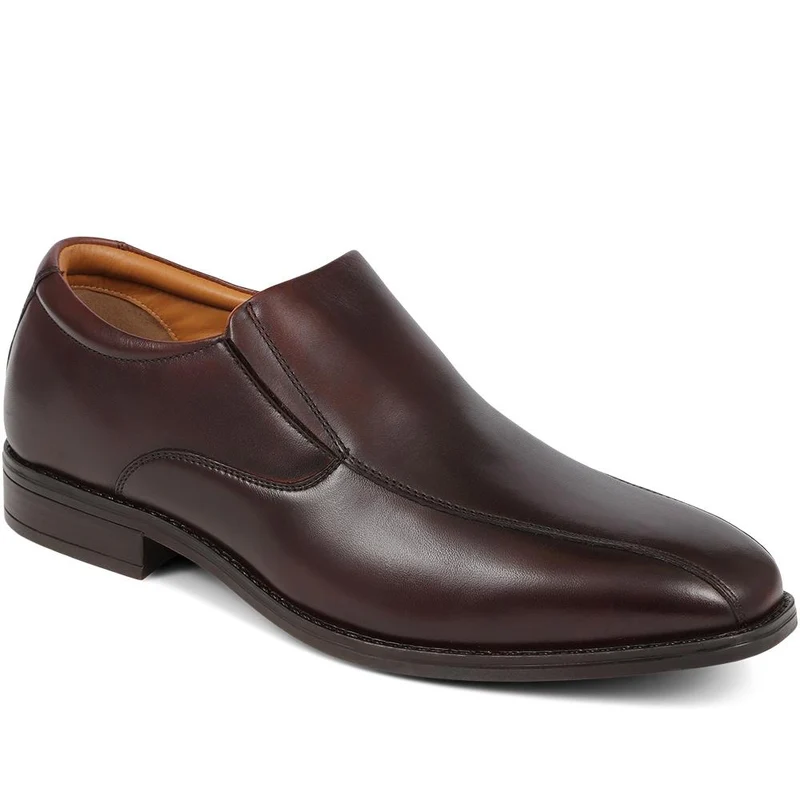 Smart Leather Moccasins - PERFO39001 / 325 237 - Brown