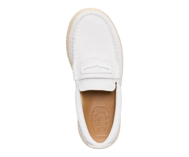 Hey Dude Wally NXT Herren-Loafer | Egret / Wood Ash