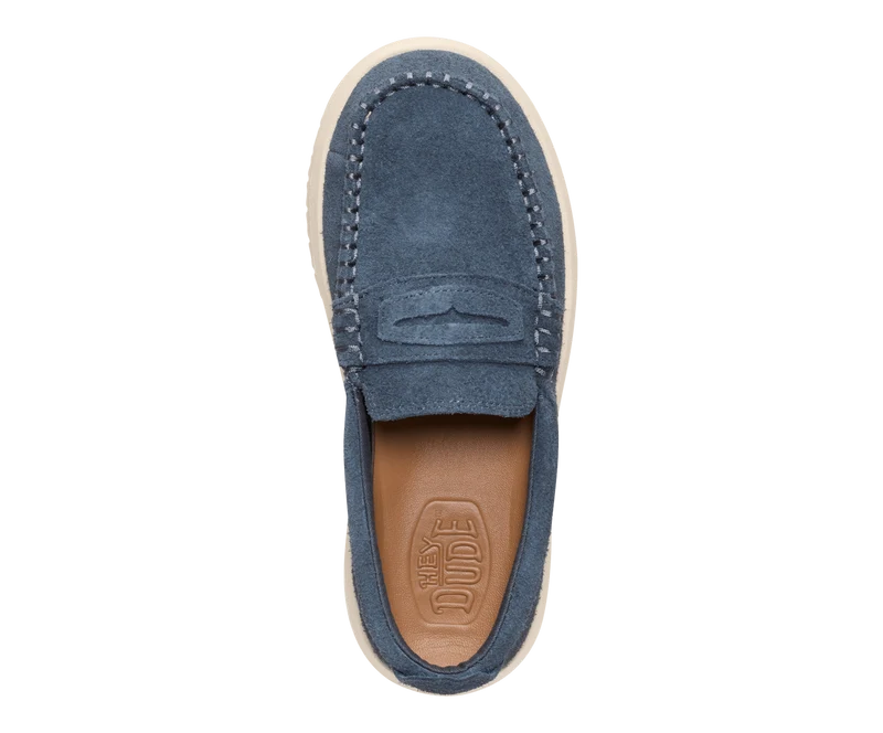 Hey Dude Wally NXT Herren-Loafer | Schwarz / Holz-Esche