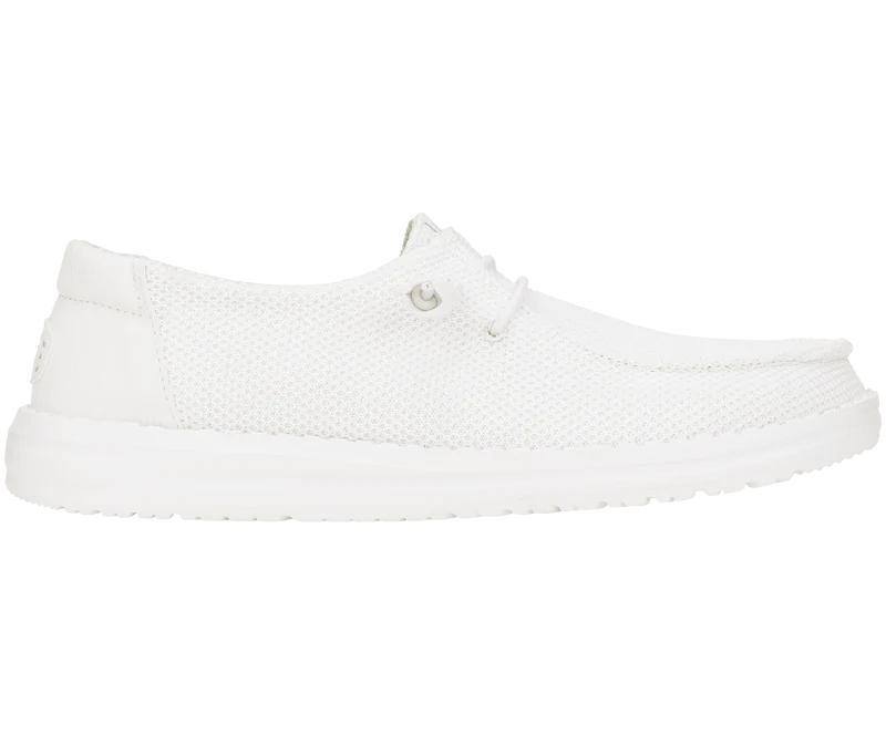Hey Dude Damen-Mokassins „Wendy Stretch Sox“ | Weiß