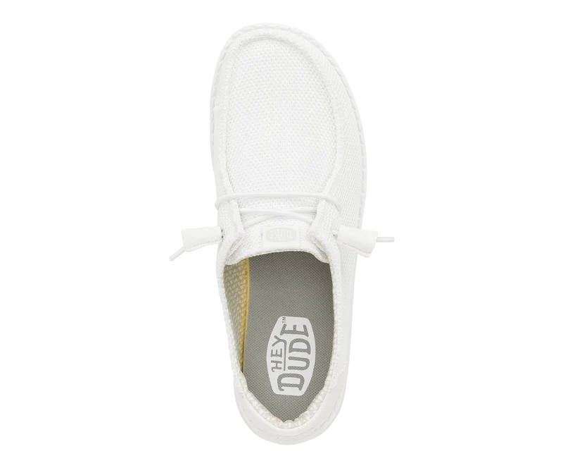 Hey Dude Damen-Mokassins „Wendy Stretch Sox“ | Weiß