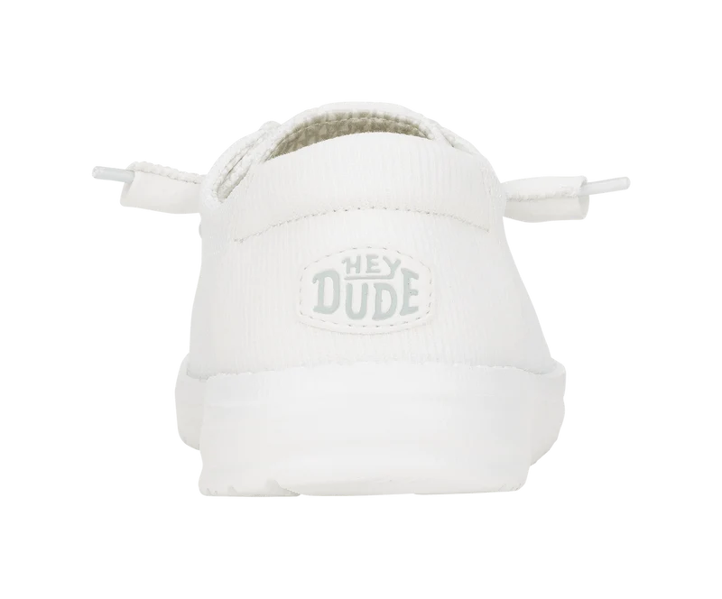 Hey Dude Damen-Mokassins „Wendy Stretch Sox“ | Weiß