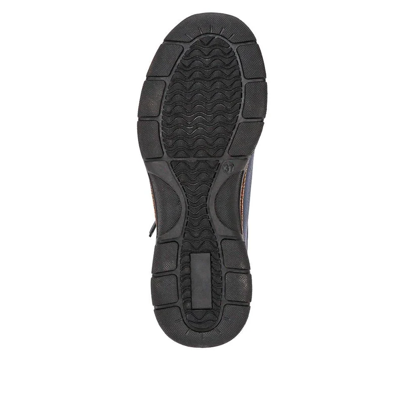 Wide Fit Casual Bungee Lace Shoes - WOIL41042 / 326 927 - Navy