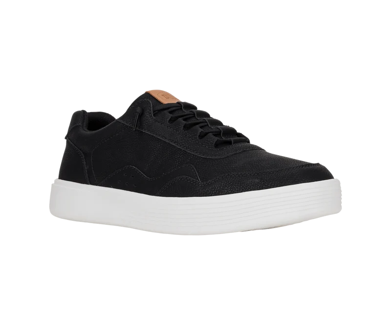 Hey Dude Hudson Classic Herren-Sneaker | Schwarz