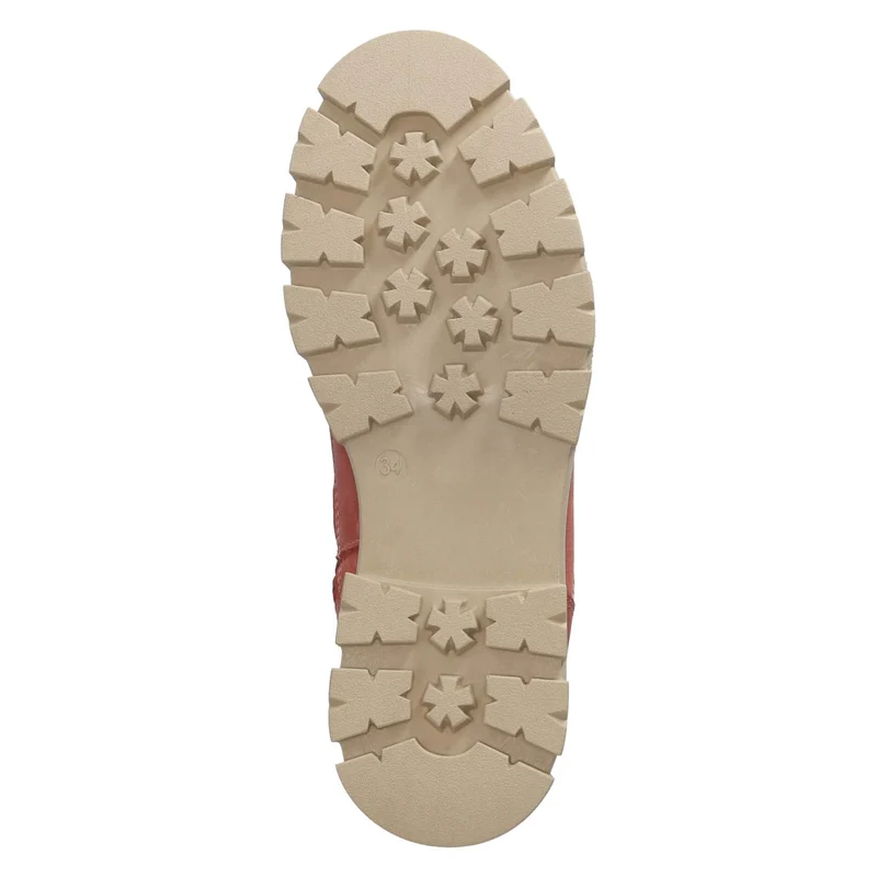 Winterstiefeletten Rot