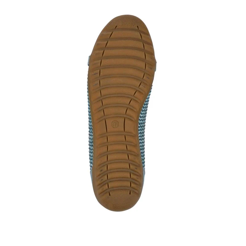 Buckle-Detailed Lightweight Pumps - WBINS41011 / 327 201 - Denim