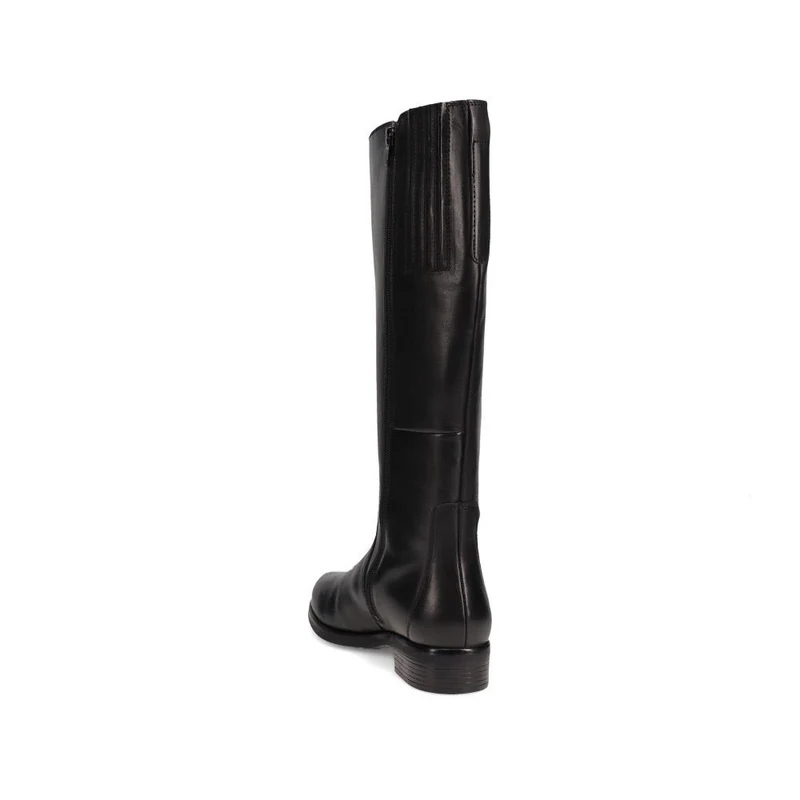 Leather Long Boots - RNB40035 / 326 536 - Black