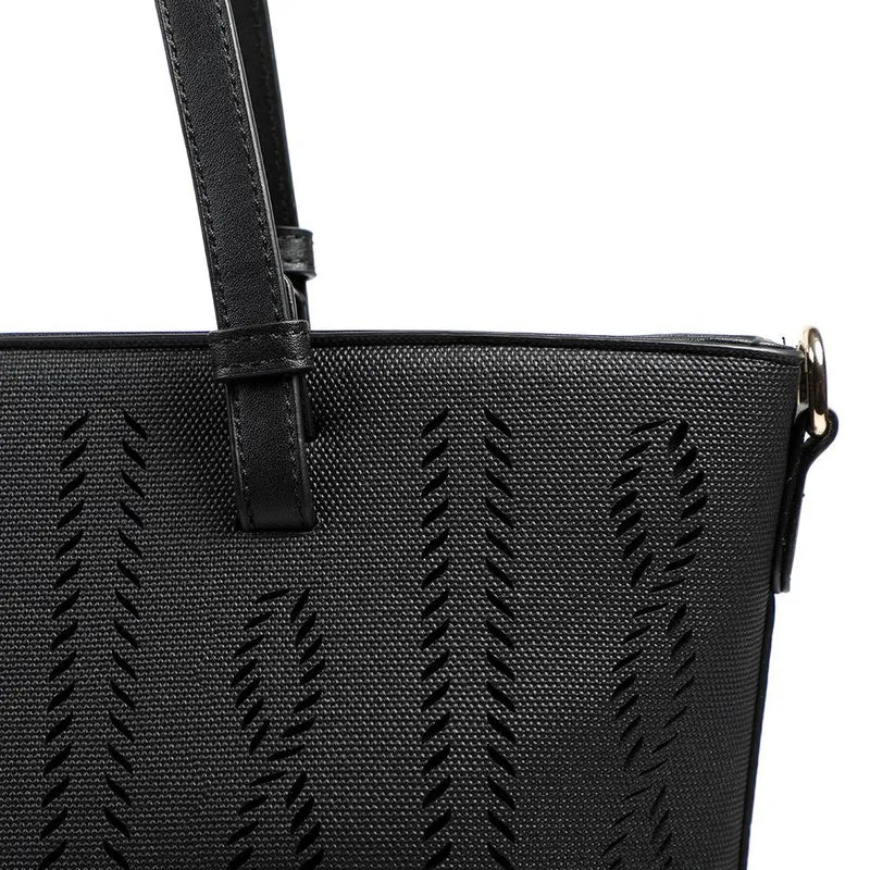Patterned Daily Handbag - BELHETIA41006 / 327 412 - Black