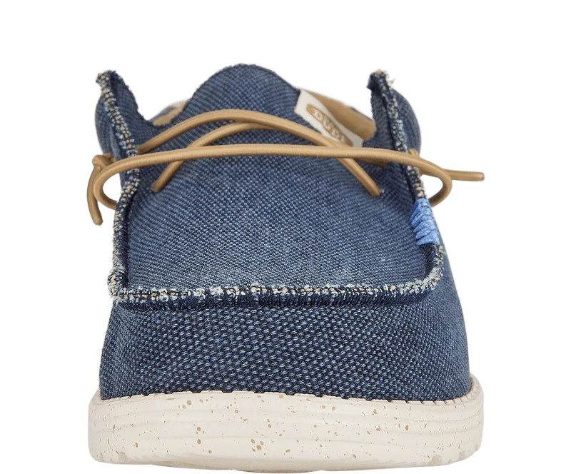 Hey Dude Wally Coastline Jute-Mokassin für Herren | Marineblau