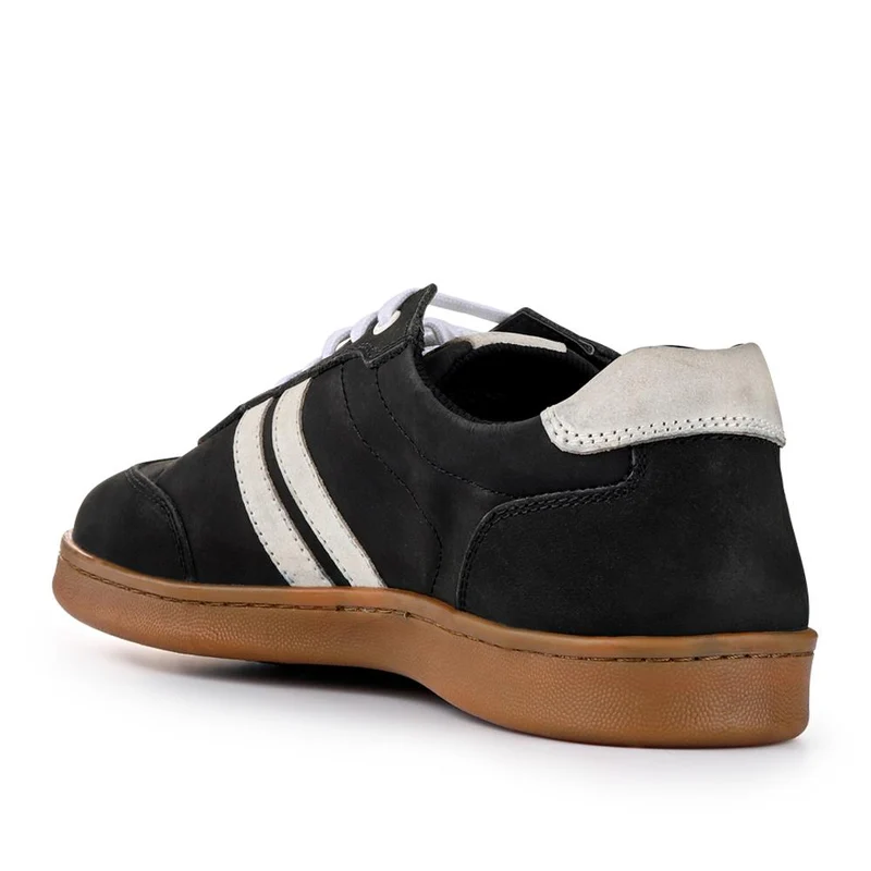 Casual Lace-Up Trainers - TEJ41005 / 327 540 - Black