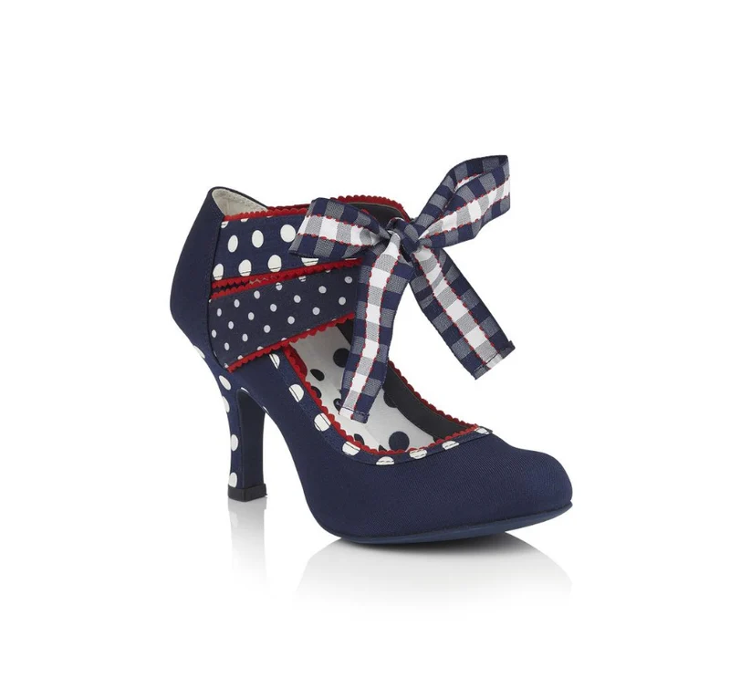 Ruby Shoo - Aisha - Blaue Tupfen