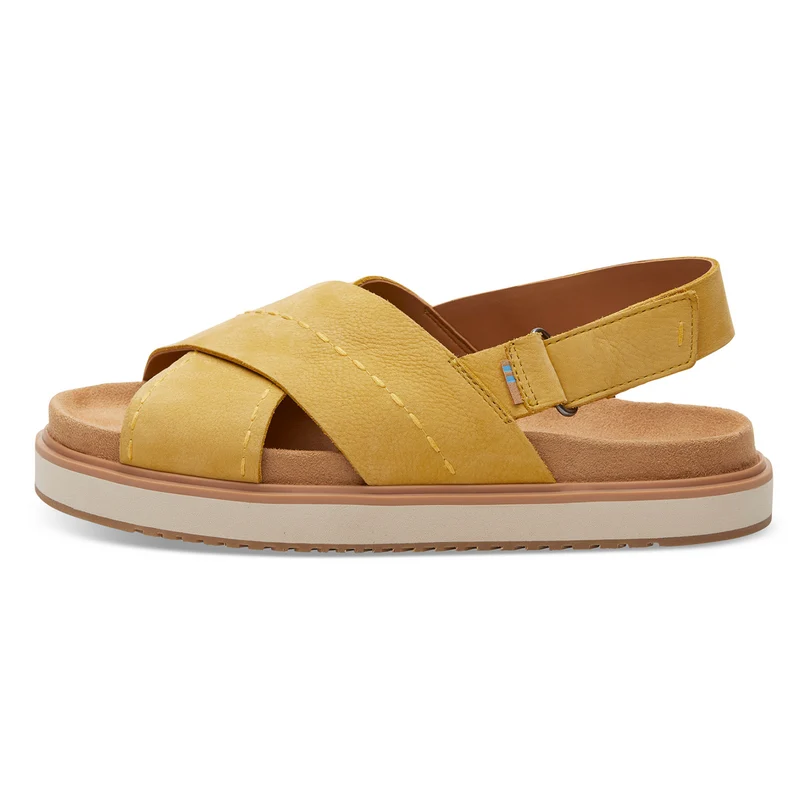 Toms-Marisa-Gelbe-Wildleder-Sandalen