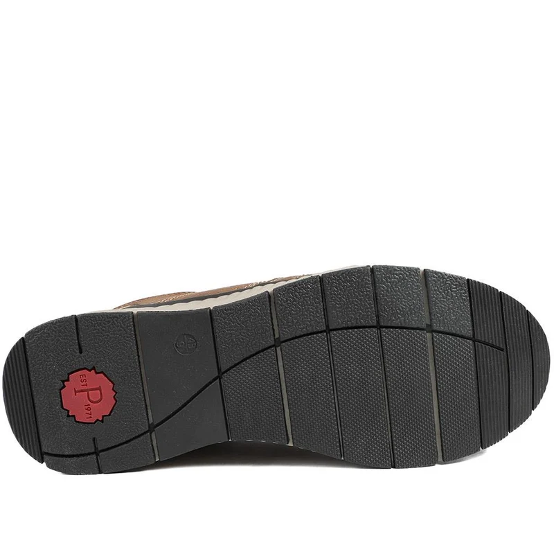 Easy Step In Wide Fit Laceless Shoes - GANG42000 / 327 877 - Cognac