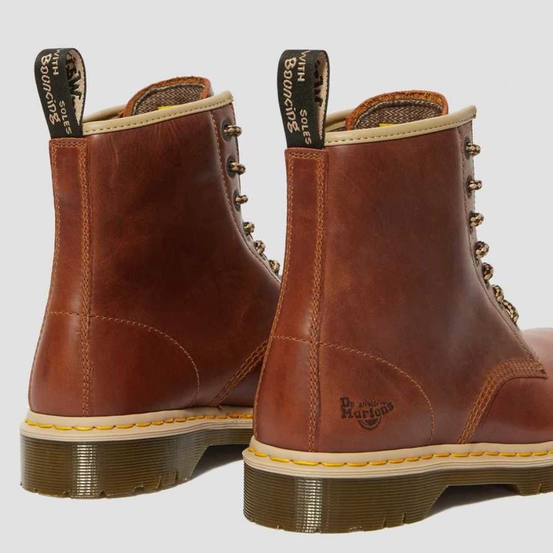 Dr Martens Herren Icon Arbeitsstiefel – Hellbraun