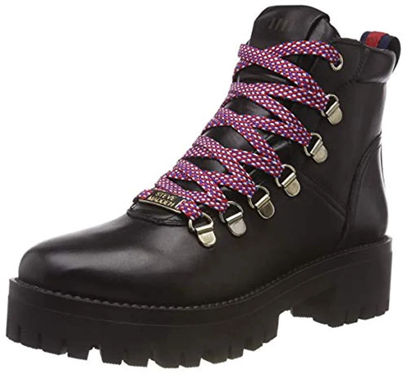 Steve Madden Damen Boomer Boot - Schwarz