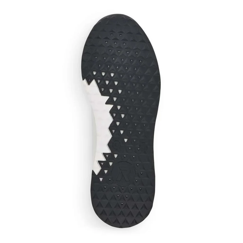 Rieker Damen Revolution Trainer – Weiß / Schwarz