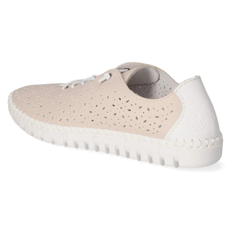 Halbschuhe Taupe
