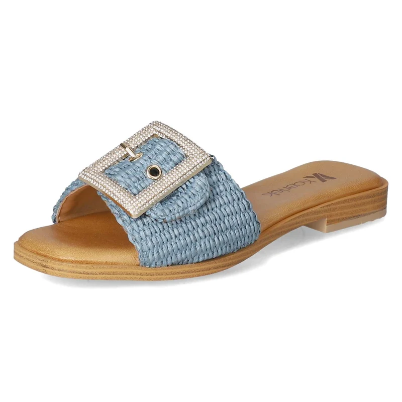 Pantoletten JEANS Blau