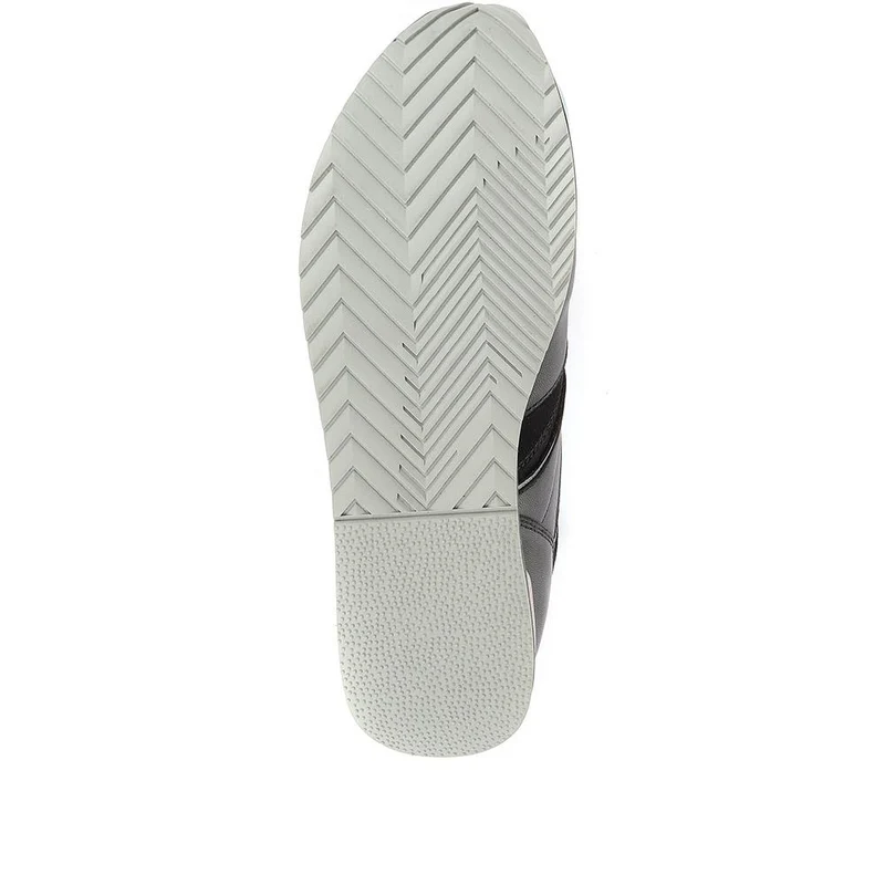 Leiza Leather Trainers - SINO34527 / 320 745 - Black Multi