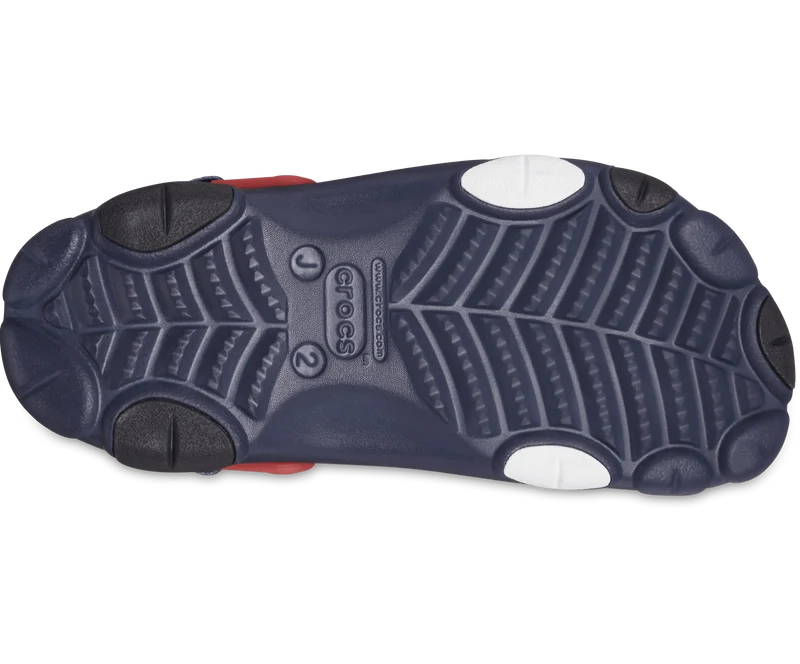 CROCS Spider-Man All-Terrain-Clog für Kinder - Marineblau