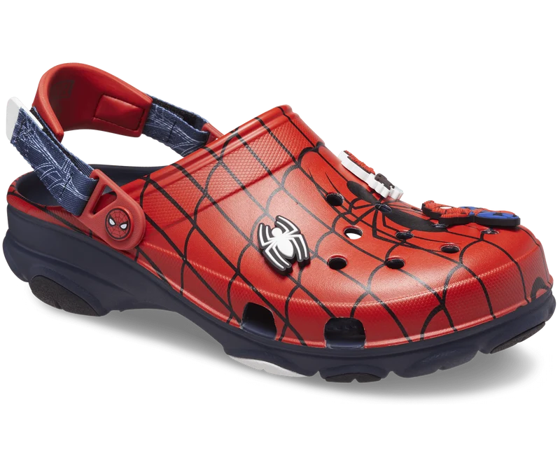 CROCS Spider-Man All-Terrain-Clog für Kinder - Marineblau