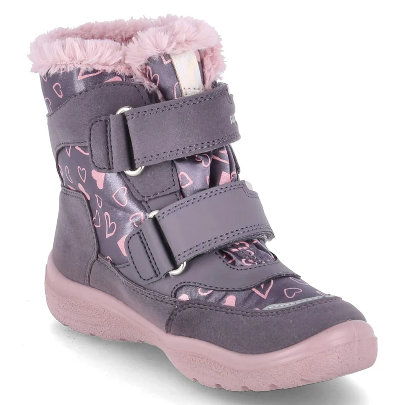 Winterstiefeletten CRYSTA Lila