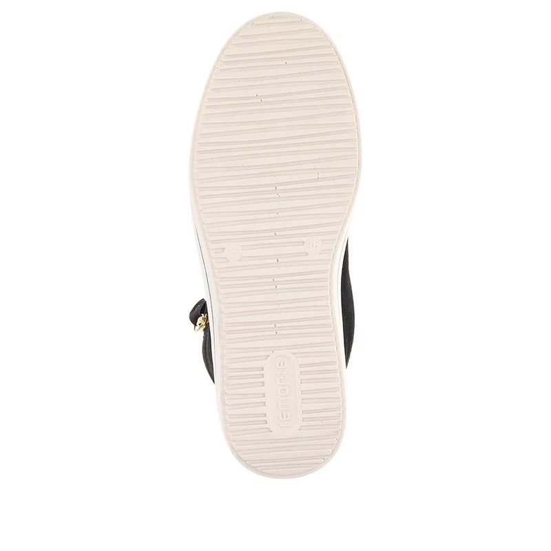 Suede Dual-Fastening Trainers - DRS40501 / 325 666 - Black