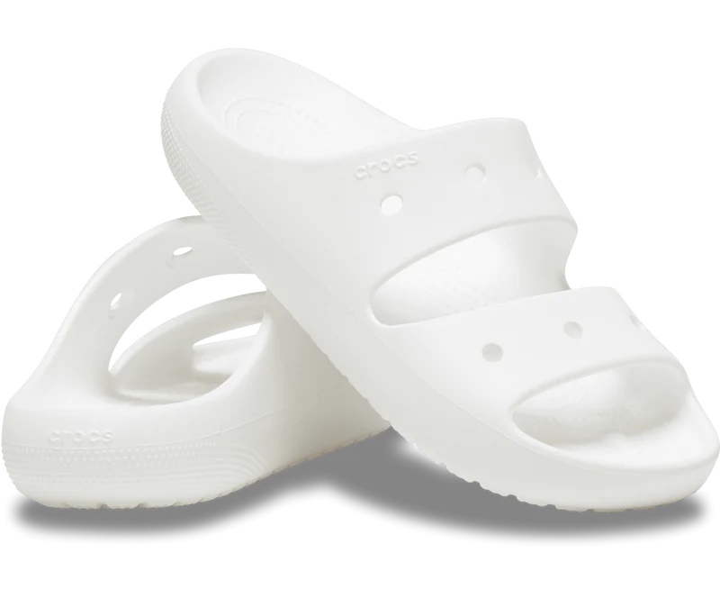 CROCS Unisex Classic V2 Sandale - Weiß