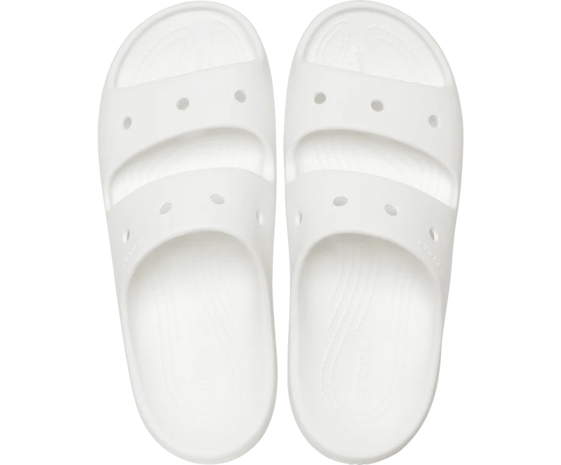 CROCS Unisex Classic V2 Sandale - Weiß
