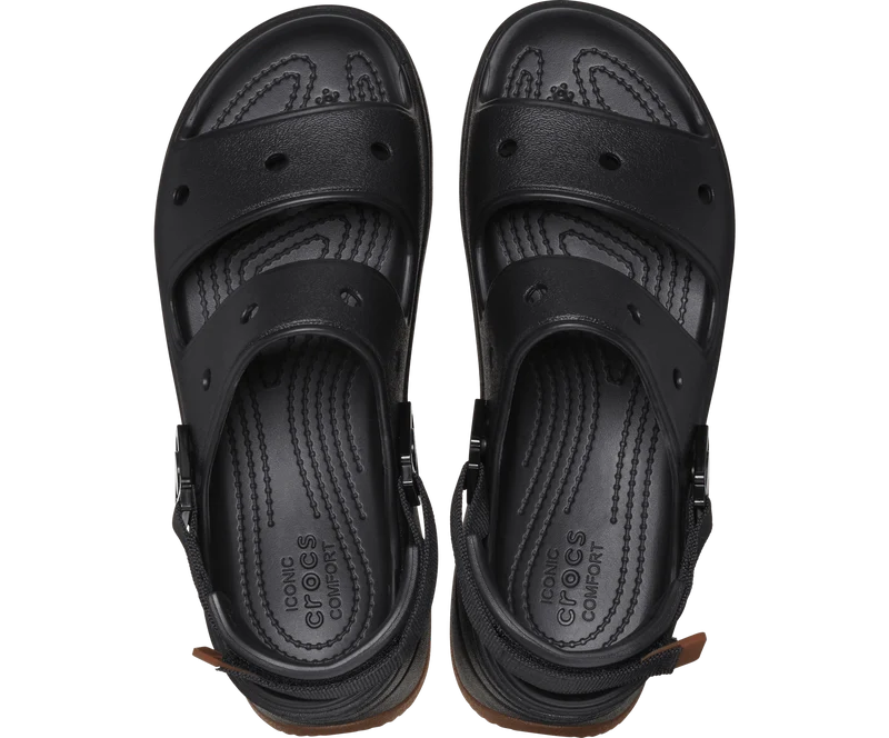 CROCS Unisex Hiker Xscape Sandale - Schwarz