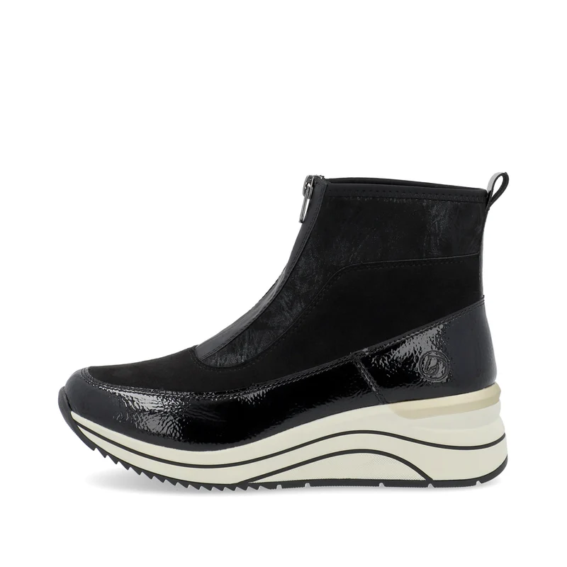 Remonte Modische High-Top-Sneaker für Damen – Schwarz