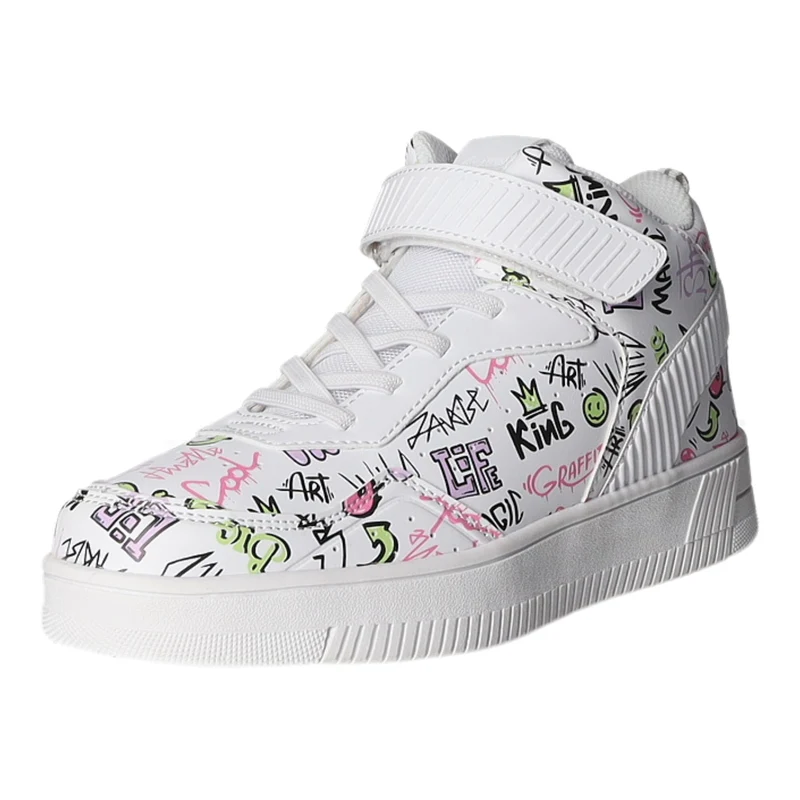 Sneakers Schlupf-/Klettstiefelette Kaltfutter