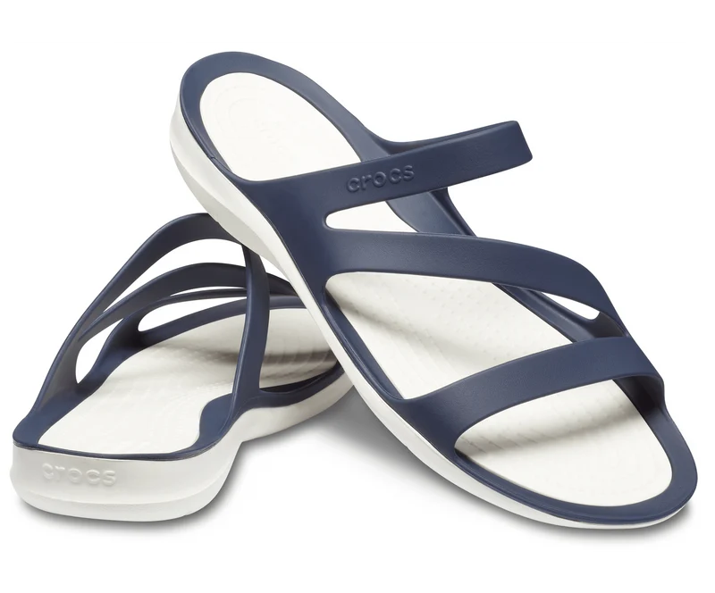 CROCS Swiftwater Sandale - Marineblau / Weiß