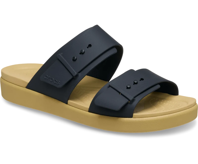 CROCS Brooklyn Sandalen mit Schnalle - Schwarz