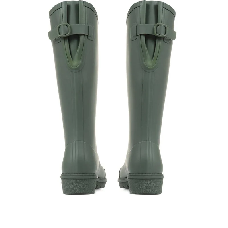 AH7 WonderWelly Long Wellington Boots - FITF32501 / 320 200 - Green