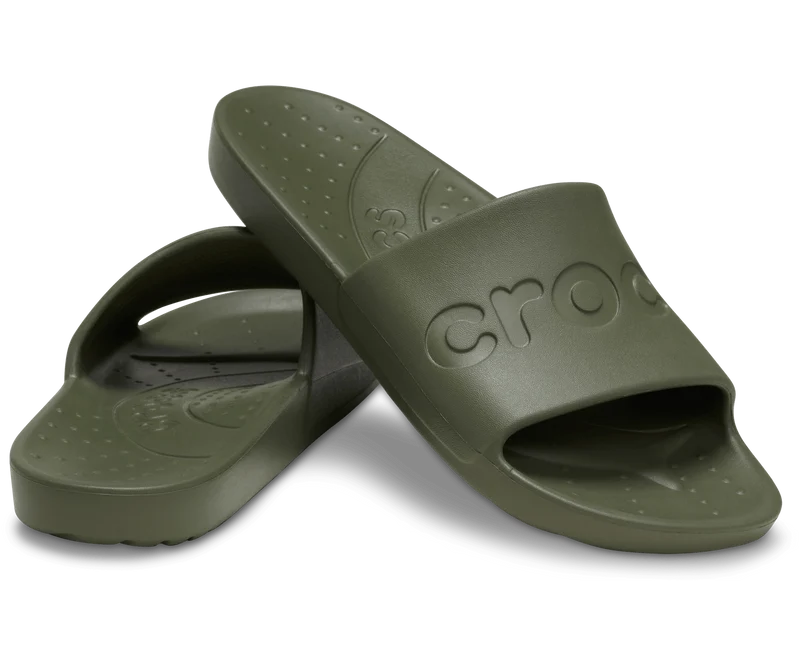CROCS Unisex Crocs Pantolette - Armeegrün