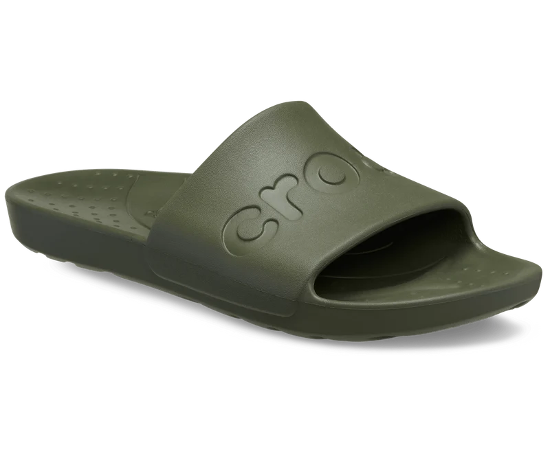CROCS Unisex Crocs Pantolette - Armeegrün