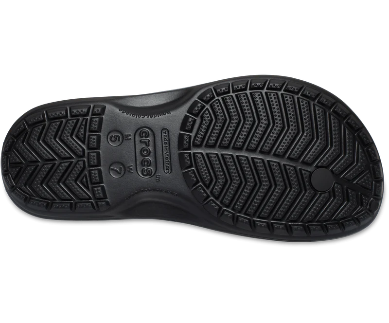CROCS Unisex Crocband Flip Flop - Schwarz / Schiefergrau