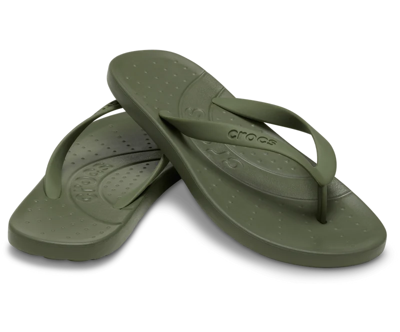 CROCS Unisex Crocs Flip-Flop - Armeegrün