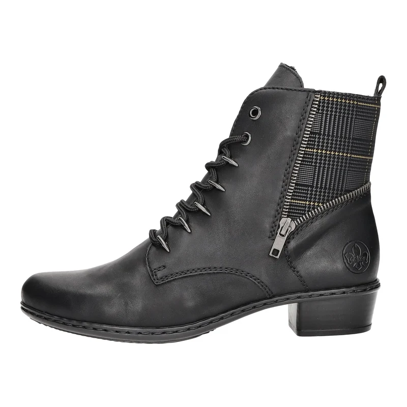 Rieker Schnürstiefelette Kaltfutter ab 35mm Absatz
