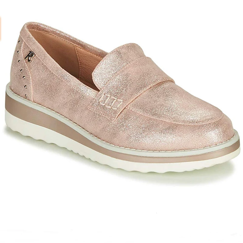 Refresh Damen-Loafer – Nude