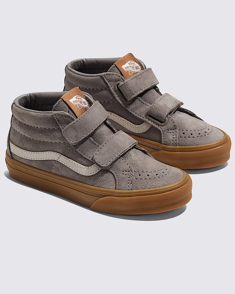 VANS SK8-Mid Reissue V Sneaker für Kinder – Gummigrau