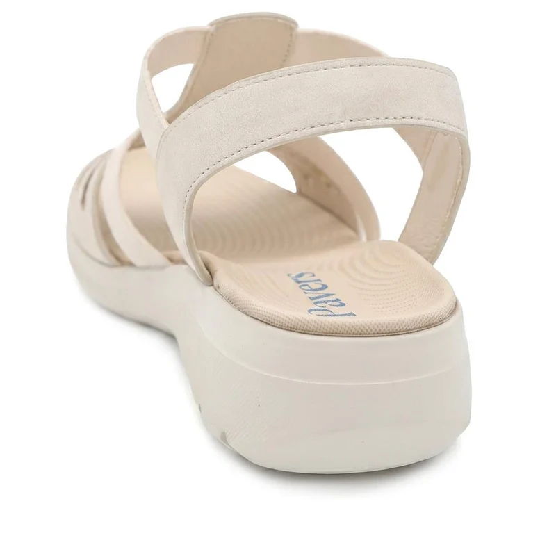 Cushioned Comfort Fit Sandals - BAIZH43028 / 329 148 - Beige