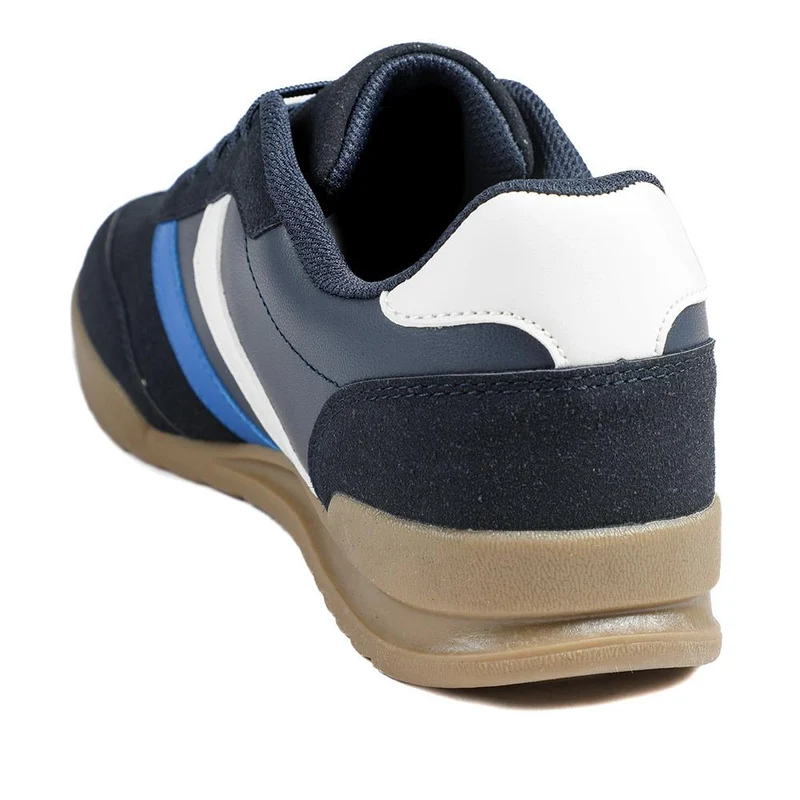 Wide Fit Memory Foam Lace Up Trainers - SUNCH43000 / 328 962 - Navy