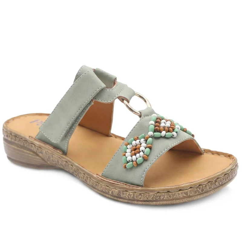 Adjustable Fasten Lightweight Sandals - WOIL43018 / 329 043