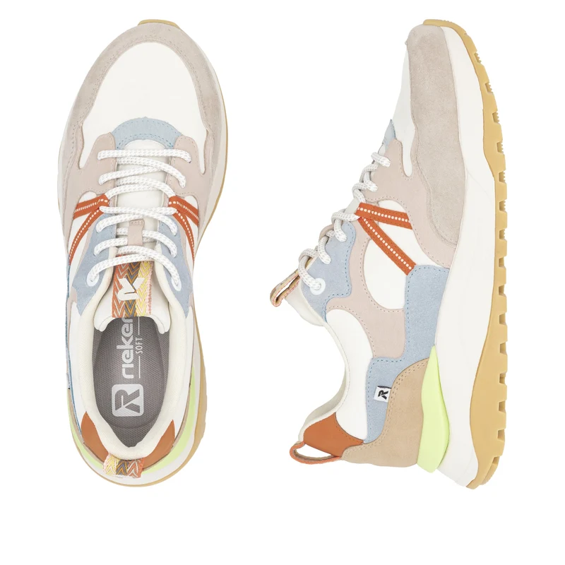 Rieker Modische Damen-Sneaker – Mehrfarbig