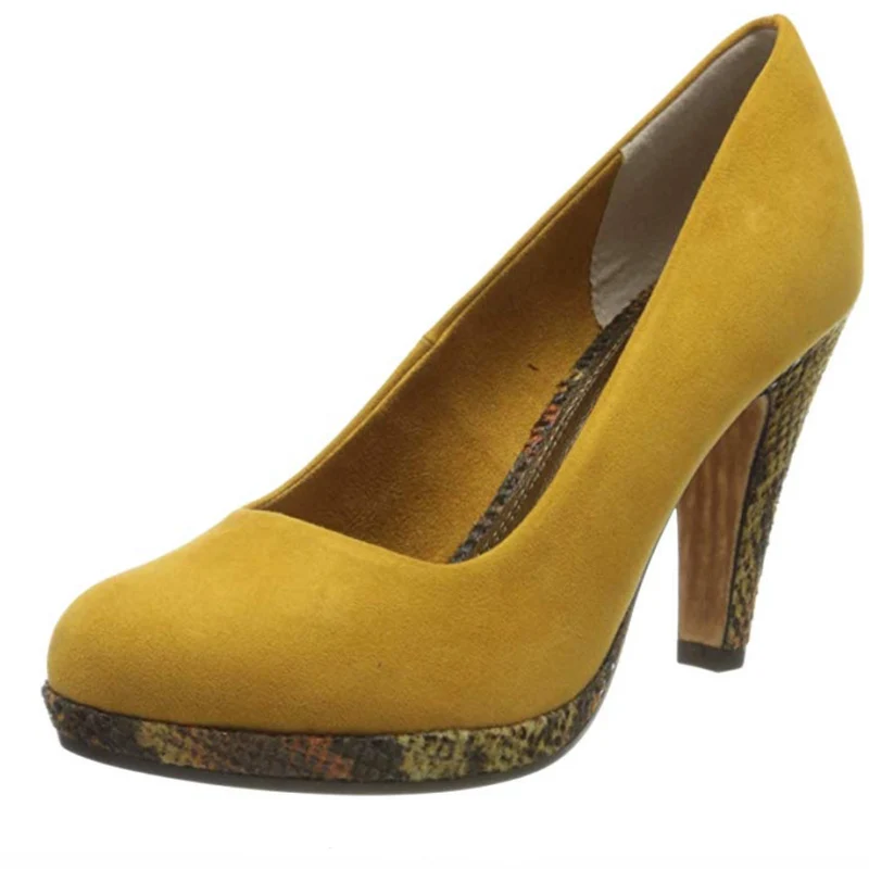 Marco Tozzi Damen Pumps - Gelb