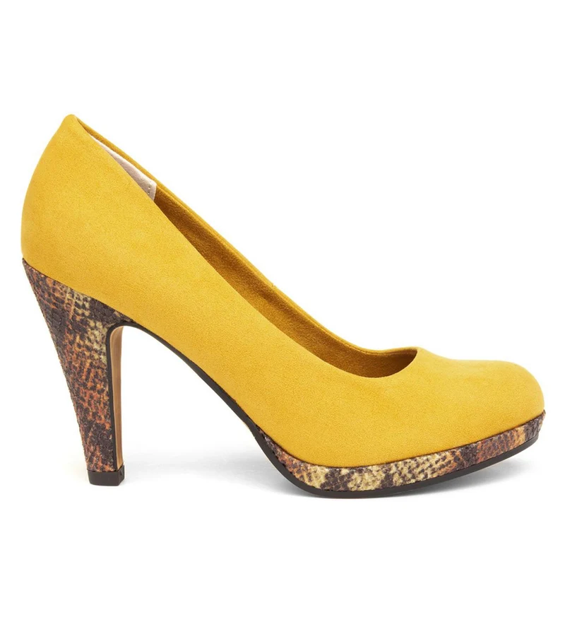 Marco Tozzi Damen Pumps - Gelb