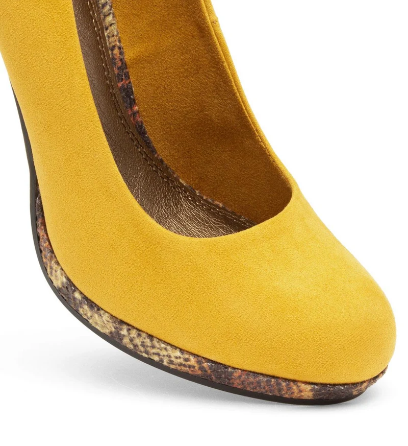 Marco Tozzi Damen Pumps - Gelb